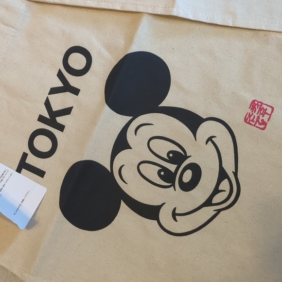 🇯🇵 2 x Rare Disney Japan Totes - Picture 2 of 7